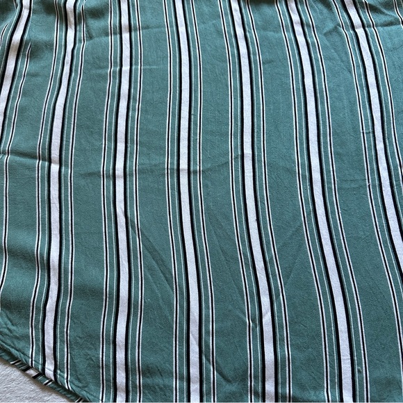 Torrid‎ Stripe Tank Green/White Size 2X - Picture 7 of 7